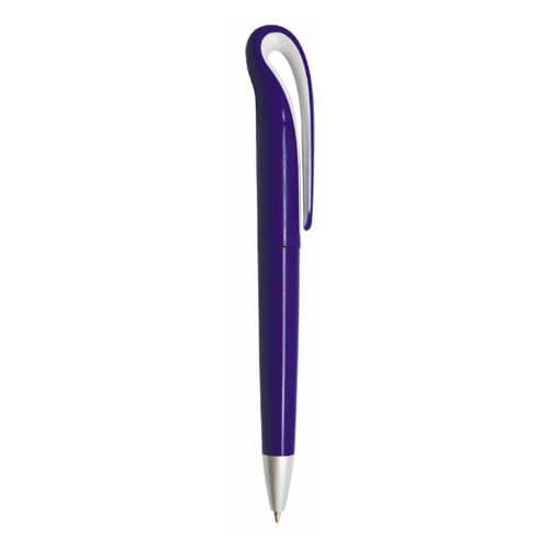 Bolígrafo de plástico de color sólido y-2