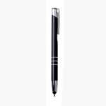 Bolígrafo metálico con goma touch-2