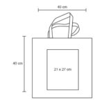 Bolsa de playa afelpada cosida con asa.-2