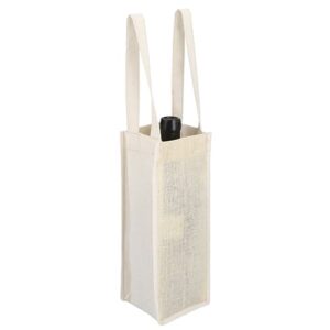 Bolsa para Vino de Yute con frentes y