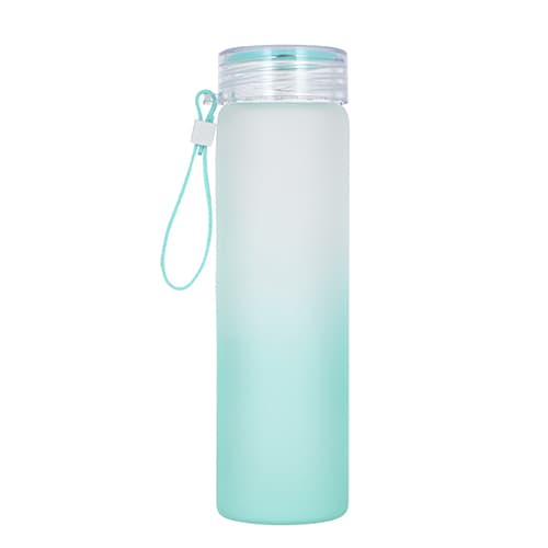 Botella De Vidrio Para Agua Con Tapa Cap. 320 Ml. - T 82 - For