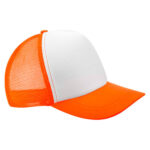 CAP 004 ON gorra trucker color naranja neon 1