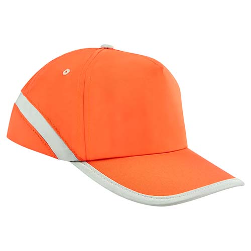 CAP 005 O gorra rainbow color naranja 3