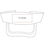 CAP 006 B visera summer color blanco 2