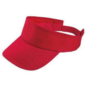 CAP 006 R visera summer color rojo