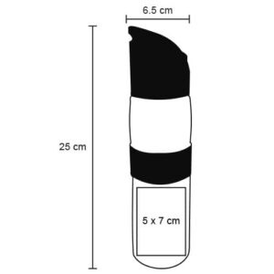 Cilindro de acero inoxidable con-5