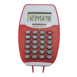 CT 150 R calculadora colgable encore rojo