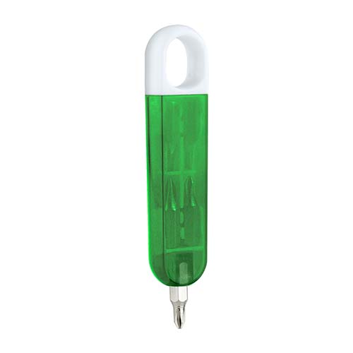 HER 031 V desarmador azuer color verde