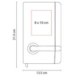 HL 2080 R libreta suazi color rojo 2