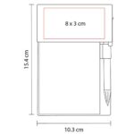 HL 6530 BE porta notas azalai 3