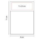 HL 6560 A block de notas addar color azul 3