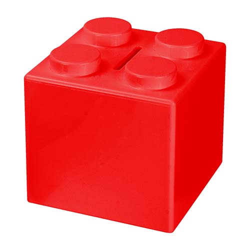 INF 100 R alcancia cubos color rojo
