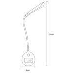 Lámpara de escritorio con luz LED y-2