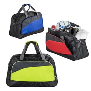 Maleta deportiva con bolsa frontal y