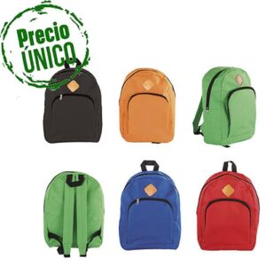 Mochila de 2 compartimentos con cierre y