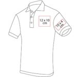 PLY 004 N-XL playera clasbent negro para caballero talla extra grande 2
