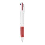 SH 1215 R boligrafo 3 en 1 smoke color rojo