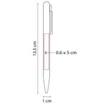 SH 1245 S boligrafo riga plata metalizado 2