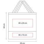 SIN 041 R bolsa shopper color rojo 2