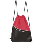 SIN 054 R bolsa mochila breton color rojo