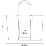SIN 055 R bolsa lena color rojo 2