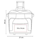 SIN 063 R hielera trolley oslo color rojo 2