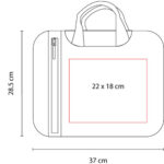 SIN 136 R porta laptop danuvio color rojo 3