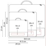 SIN 850 G set organizador de viaje caspert 4