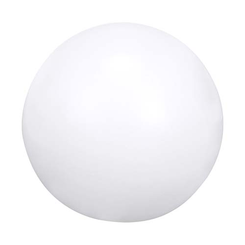 SOC 013 B pelota anti stress lisa color blanco