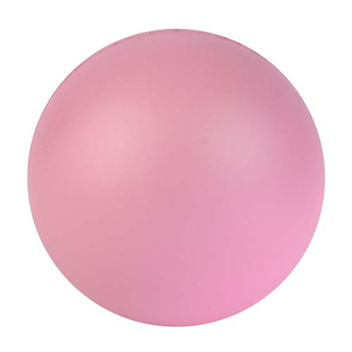 SOC 013 P pelota anti stress lisa color rosa 3