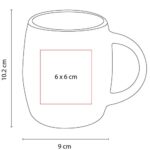 TAZ 026 O taza rimo color naranja 2