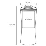 Termo ergonómico doble pared de acero-3