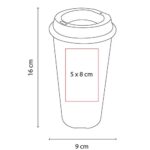 TMPS 74 R vaso tirich color rojo 3