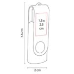 USB 231 R usb selwin 16 gb color rojo 2